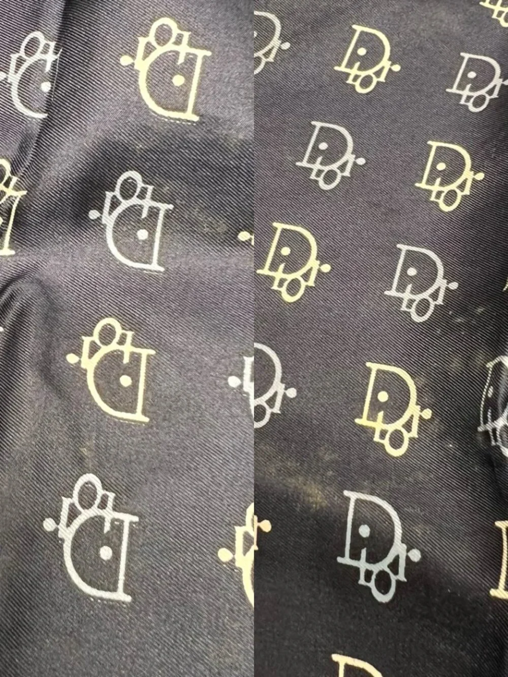Christian Dior silk Satin  Scarf 26